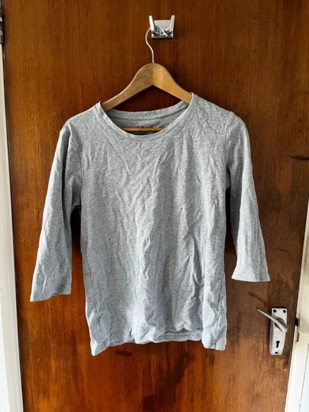 Large Grey Long Sleeve Shirt